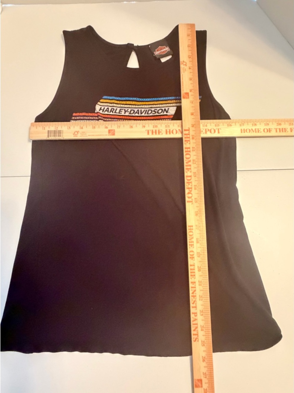 Harley-Davidson Women's Black Embellished Sleeveless XL - Picture 7 of 7